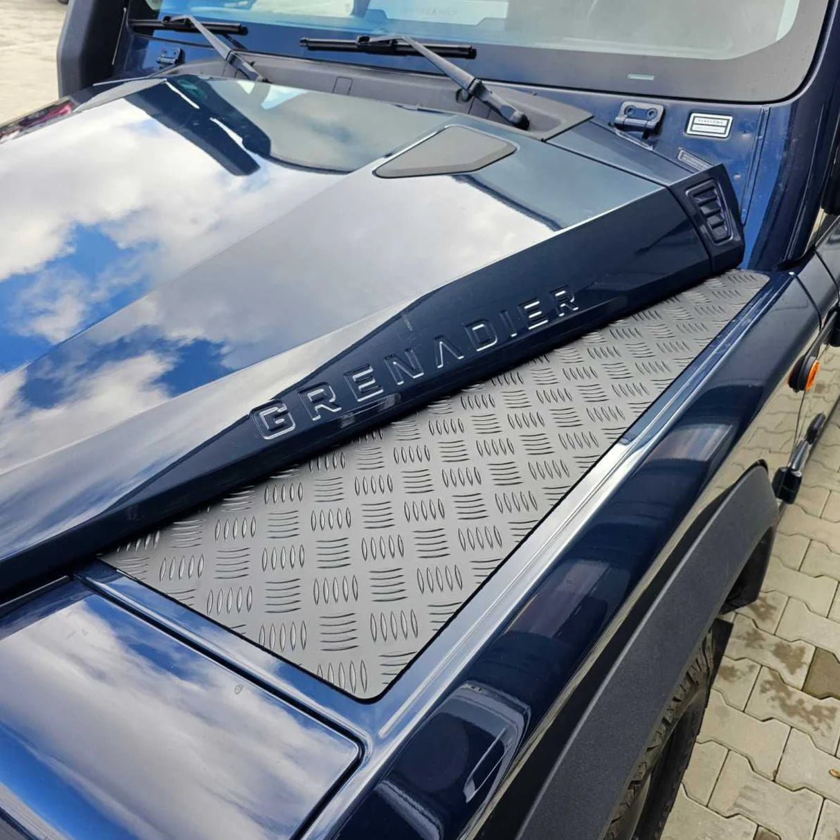 Genuine INEOS: Checker Plate for Front Fenders