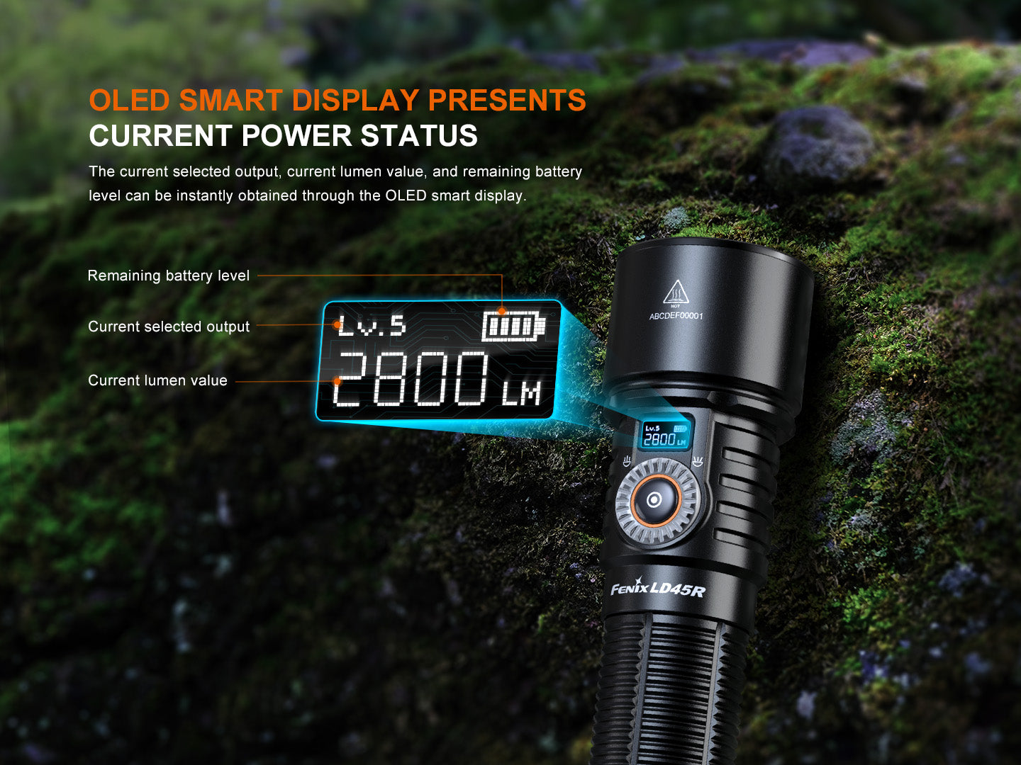 Fenix LED Torch - LD45R