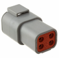 Deutsch DTP Series 4-Way Receptacle Housing