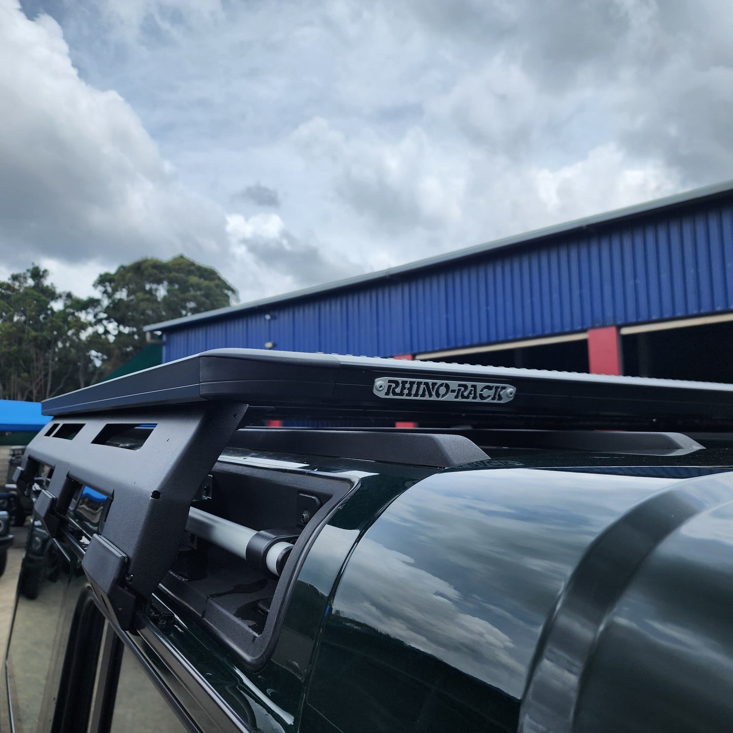 Genuine INEOS: 3/4 Length Roof Rack, By Rhino Rack